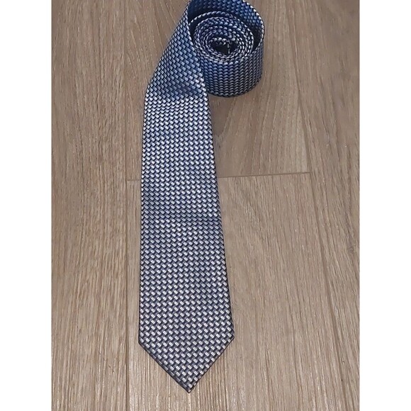 alexander julian colours tie Purple Hand Made Polyester Tie 3.25 X 60 - Picture 3 of 4